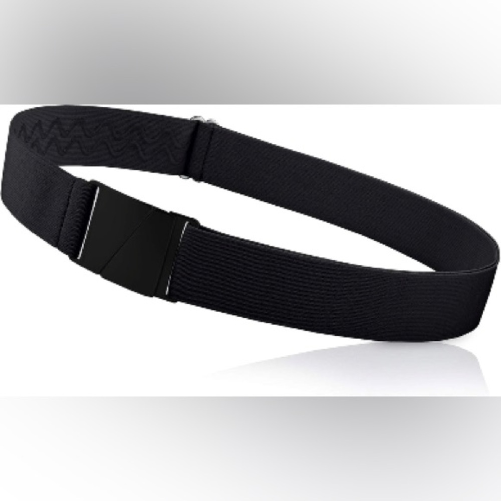 Elegant Black Men's Belt Bag